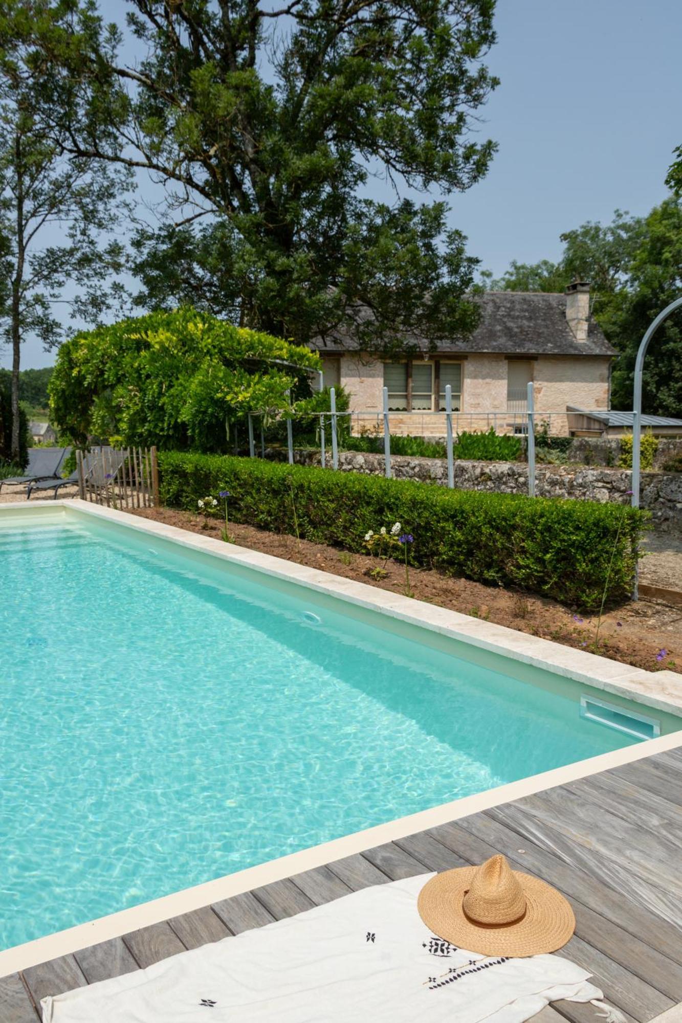 Le Moulin De La Maison Des Templiers Villa Saint-Cernin-de-Larche Bagian luar foto